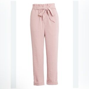 Endless Rose Paperbag Waist Roll Cuff Pants size S